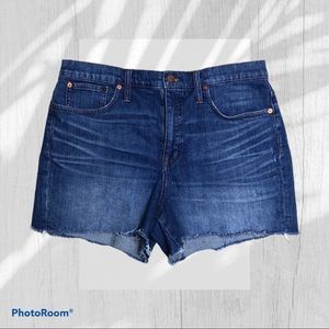 Madewell Distressed Cut Off Jean Shorts 31